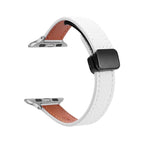For Apple Watch Series 9 41mm / Litchi Beige