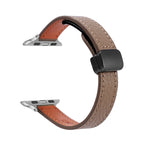 For Apple Watch Series 9 41mm / Litchi Coffee