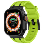 For Apple Watch Ultra 2 49mm / Black Green