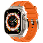 For Apple Watch Ultra 2 49mm / Titanium Orange