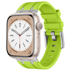 For Apple Watch Series 5 44mm / Silver Green