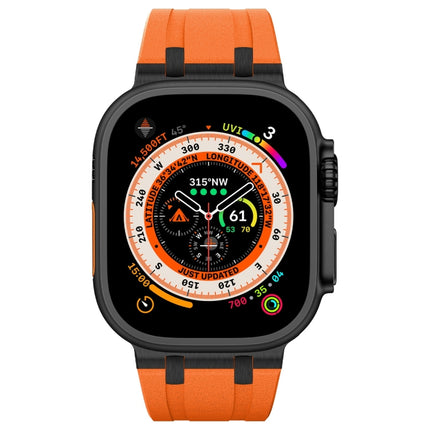 Stone Grain Liquid Silicone Watch Band, For Apple Watch Series 2 42mm, For Apple Watch 42mm - DealBuddy
