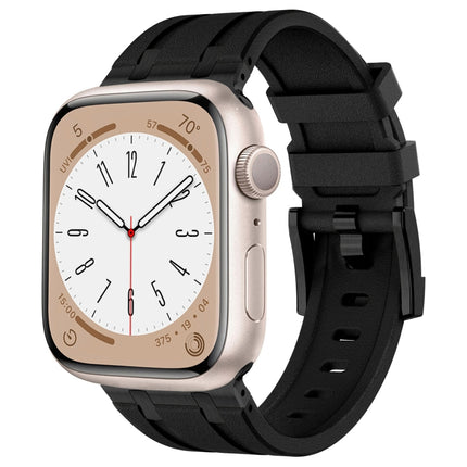 Stone Grain Liquid Silicone Watch Band, For Apple Watch Series 2 42mm, For Apple Watch 42mm - DealBuddy