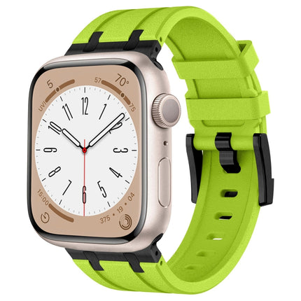 Stone Grain Liquid Silicone Watch Band, For Apple Watch Series 2 42mm, For Apple Watch 42mm - DealBuddy