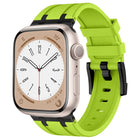 Stone Grain Liquid Silicone Watch Band, For Apple Watch Series 2 42mm, For Apple Watch 42mm - DealBuddy