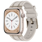 For Apple Watch Series 2 42mm / Titanium Starlight
