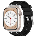 For Apple Watch Series 2 42mm / Silver Black
