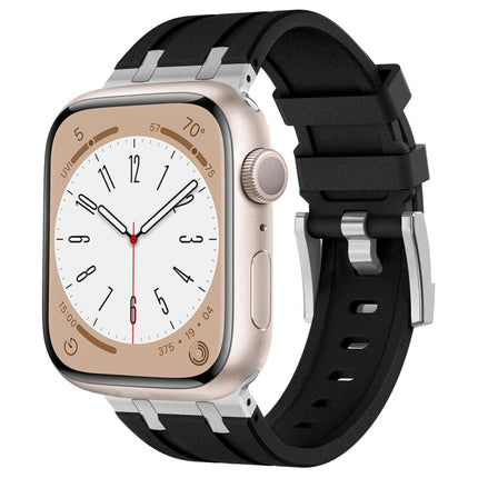 Stone Grain Liquid Silicone Watch Band, For Apple Watch Series 2 42mm, For Apple Watch 42mm - DealBuddy