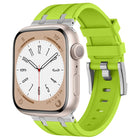 Stone Grain Liquid Silicone Watch Band, For Apple Watch Series 2 42mm, For Apple Watch 42mm - DealBuddy