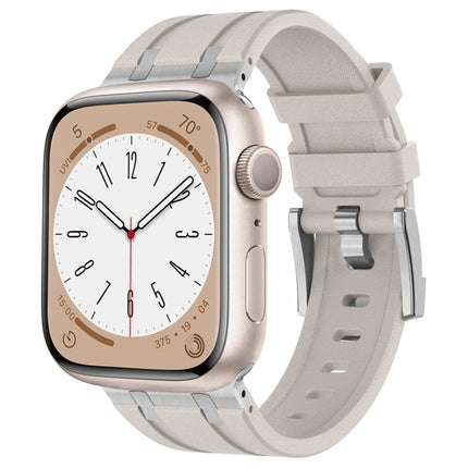 Stone Grain Liquid Silicone Watch Band