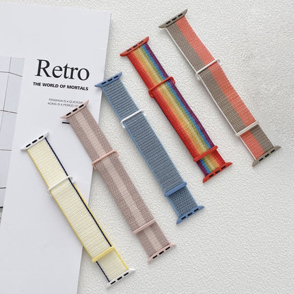 Dual Hook and Loop Nylon Watch Band