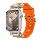Explorer TPU Watch Band, For Apple Watch SE 2023 44mm, For Apple Watch Ultra 2 49mm, For Apple Watch Series 9 45mm, For Apple Watch Ultra 49mm - DealBuddy