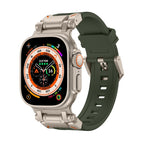 For Apple Watch Ultra 2 49mm / Titanium Green