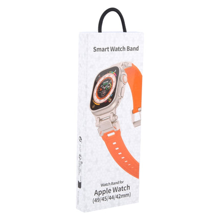 Explorer TPU Watch Band, For Apple Watch Series 6 44mm, For Apple Watch Series 5 44mm, For Apple Watch Series 4 44mm, For Apple Watch Series 3 42mm - DealBuddy