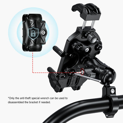 Ulefone Armor Mount Pro AM02 Universal Bicycle Handle Phone Holder - DealBuddy