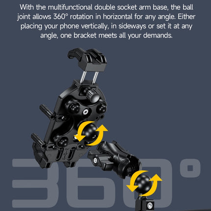 Ulefone Armor Mount Pro AM02 Universal Bicycle Handle Phone Holder - DealBuddy