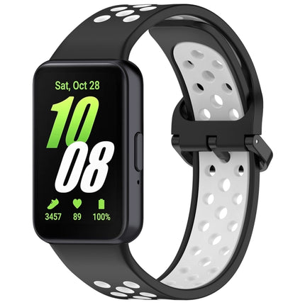 Two Color Breathable Silicone Watch Band, For Samsung Galaxy Fit 3 - DealBuddy