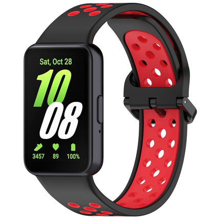 Two Color Breathable Silicone Watch Band, For Samsung Galaxy Fit 3 - DealBuddy