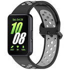 Two Color Breathable Silicone Watch Band