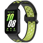 Two Color Breathable Silicone Watch Band, For Samsung Galaxy Fit 3 - DealBuddy