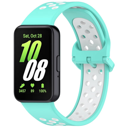 Two Color Breathable Silicone Watch Band