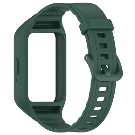 Solid Color Integrated TPU Watch Band