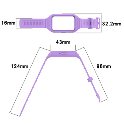 Solid Color Integrated TPU Watch Band, For Samsung Galaxy Fit 3 - DealBuddy
