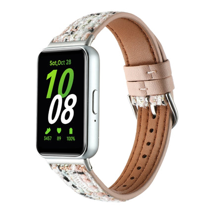 Woolen Leather Watch Band