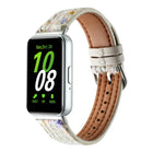 Woolen Leather Watch Band, For Samsung Galaxy Fit 3 - DealBuddy
