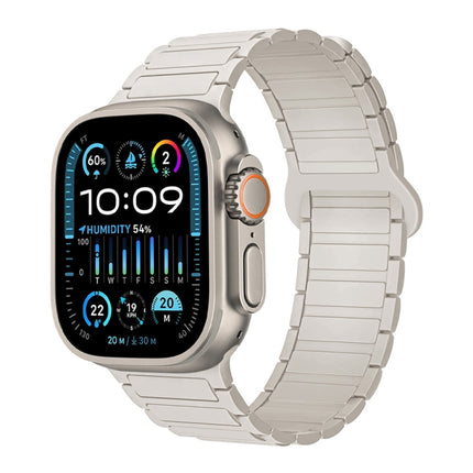 I-Shaped Magnetic Silicone Watch Band, For Apple Watch SE 2023 44mm, For Apple Watch SE 2023 40mm, For Apple Watch Ultra 2 49mm - DealBuddy