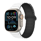 For Apple Watch Ultra 49mm / White Black