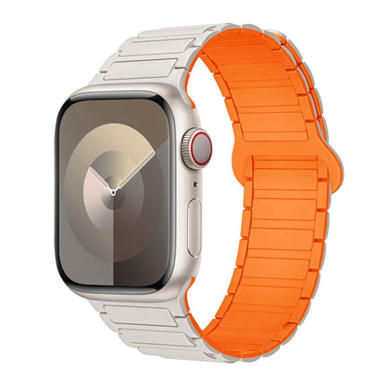 I-Shaped Magnetic Silicone Watch Band, For Apple Watch SE 40mm, For Apple Watch SE 44mm, For Apple Watch Series 6 40mm - DealBuddy