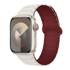 I-Shaped Magnetic Silicone Watch Band, For Apple Watch Series 3 42mm, For Apple Watch Series 2 42mm, For Apple Watch Series 2 38mm - DealBuddy