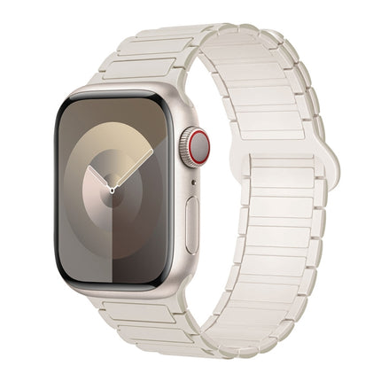 I-Shaped Magnetic Silicone Watch Band, For Apple Watch Series 3 42mm, For Apple Watch Series 2 42mm, For Apple Watch Series 2 38mm - DealBuddy