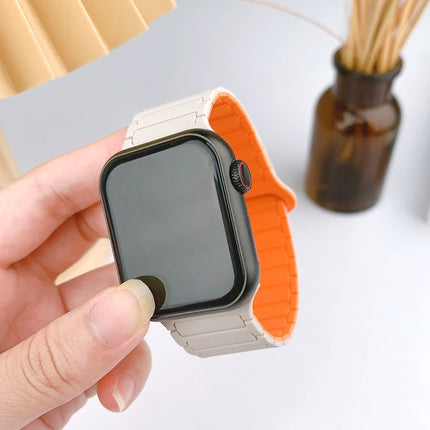I-Shaped Magnetic Silicone Watch Band, For Apple Watch 42mm, For Apple Watch 38mm - DealBuddy
