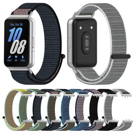 Nylon Loop Hook and Loop Fastener Watch Band, For Samsung Galaxy Fit 3 - DealBuddy