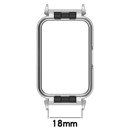 18mm Metal Frame Watch Protective Case, For Samsung Galaxy Fit 3 - DealBuddy