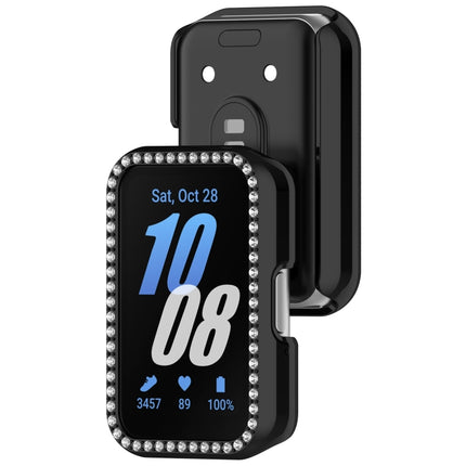 Diamond Half Pack Hollow PC Watch Protective Case, For Samsung Galaxy Fit 3 - DealBuddy