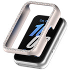 Diamond Half Pack Hollow PC Watch Protective Case, For Samsung Galaxy Fit 3 - DealBuddy