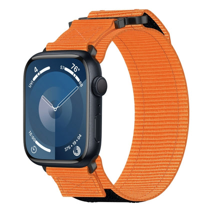 Nylon Hook And Loop Fastener Watch Band, For Apple Watch Series 10 46mm, For Apple Watch Series 10 42mm, For Apple Watch SE 2023 44mm, For Apple Watch SE 2023 40mm, For Apple Watch Ultra 2 49mm, For Apple Watch Series 9 45mm, For Apple Watch Series 9 4...