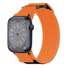 Nylon Hook And Loop Fastener Watch Band, For Apple Watch Series 8 45mm, For Apple Watch SE 2022 40mm, For Apple Watch SE 2022 44mm, For Apple Watch Series 7 41mm, For Apple Watch Series 7 45mm, For Apple Watch SE 40mm, For Apple Watch SE 44mm          ...