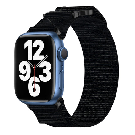 Nylon Hook And Loop Fastener Watch Band, For Apple Watch Series 8 45mm, For Apple Watch SE 2022 40mm, For Apple Watch SE 2022 44mm, For Apple Watch Series 7 41mm, For Apple Watch Series 7 45mm, For Apple Watch SE 40mm, For Apple Watch SE 44mm          ...