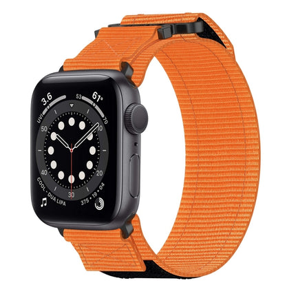 Nylon Hook And Loop Fastener Watch Band, For Apple Watch Series 8 45mm, For Apple Watch SE 2022 40mm, For Apple Watch SE 2022 44mm, For Apple Watch Series 7 41mm, For Apple Watch Series 7 45mm, For Apple Watch SE 40mm, For Apple Watch SE 44mm          ...