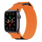 Nylon Hook And Loop Fastener Watch Band, For Apple Watch Series 5 44mm, For Apple Watch Series 5 40mm, For Apple Watch Series 4 44mm, For Apple Watch Series 4 40mm, For Apple Watch Series 3 38mm, For Apple Watch Series 3 42mm                           ...