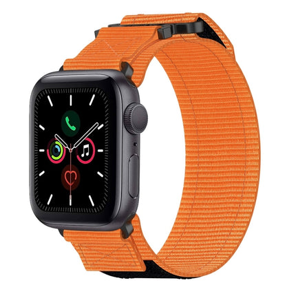 Nylon Hook And Loop Fastener Watch Band, For Apple Watch Series 5 44mm, For Apple Watch Series 5 40mm, For Apple Watch Series 4 44mm, For Apple Watch Series 4 40mm, For Apple Watch Series 3 38mm, For Apple Watch Series 3 42mm                           ...