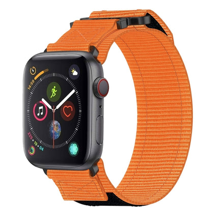 Nylon Hook And Loop Fastener Watch Band, For Apple Watch Series 5 44mm, For Apple Watch Series 5 40mm, For Apple Watch Series 4 44mm, For Apple Watch Series 4 40mm, For Apple Watch Series 3 38mm, For Apple Watch Series 3 42mm                           ...