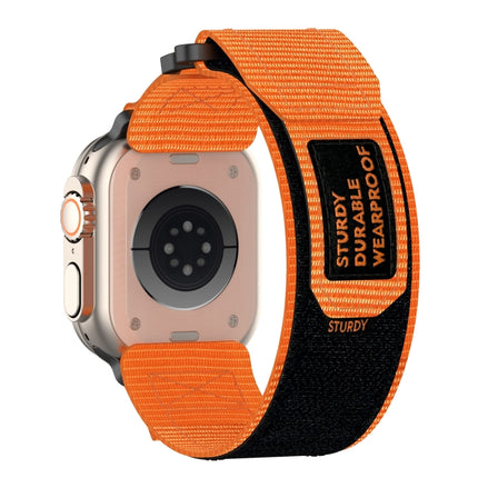 Nylon Hook And Loop Fastener Watch Band, For Apple Watch 38mm - DealBuddy