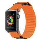 Nylon Hook And Loop Fastener Watch Band, For Apple Watch 38mm - DealBuddy