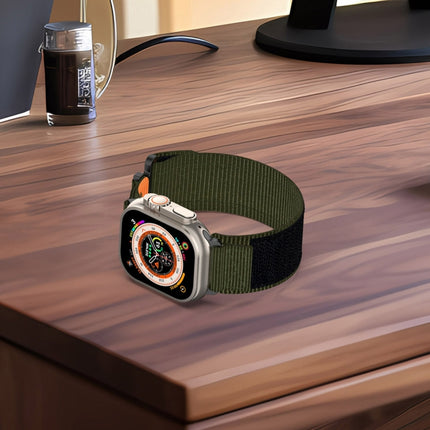 Nylon Hook And Loop Fastener Watch Band