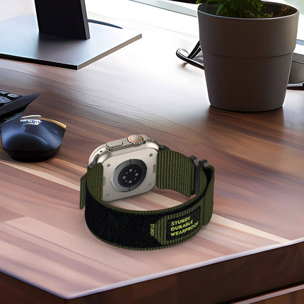 Nylon Hook And Loop Fastener Watch Band